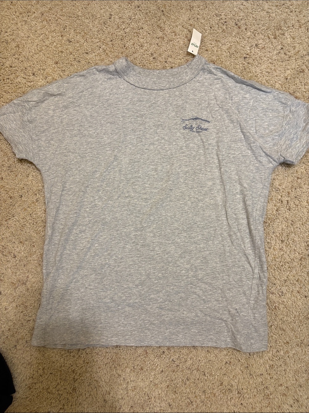 aerie Light Heather Gray Short Sleeve Tee